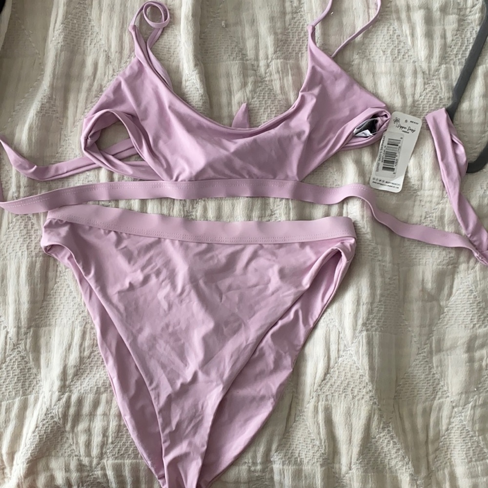 Dippin daisy lavender bikini